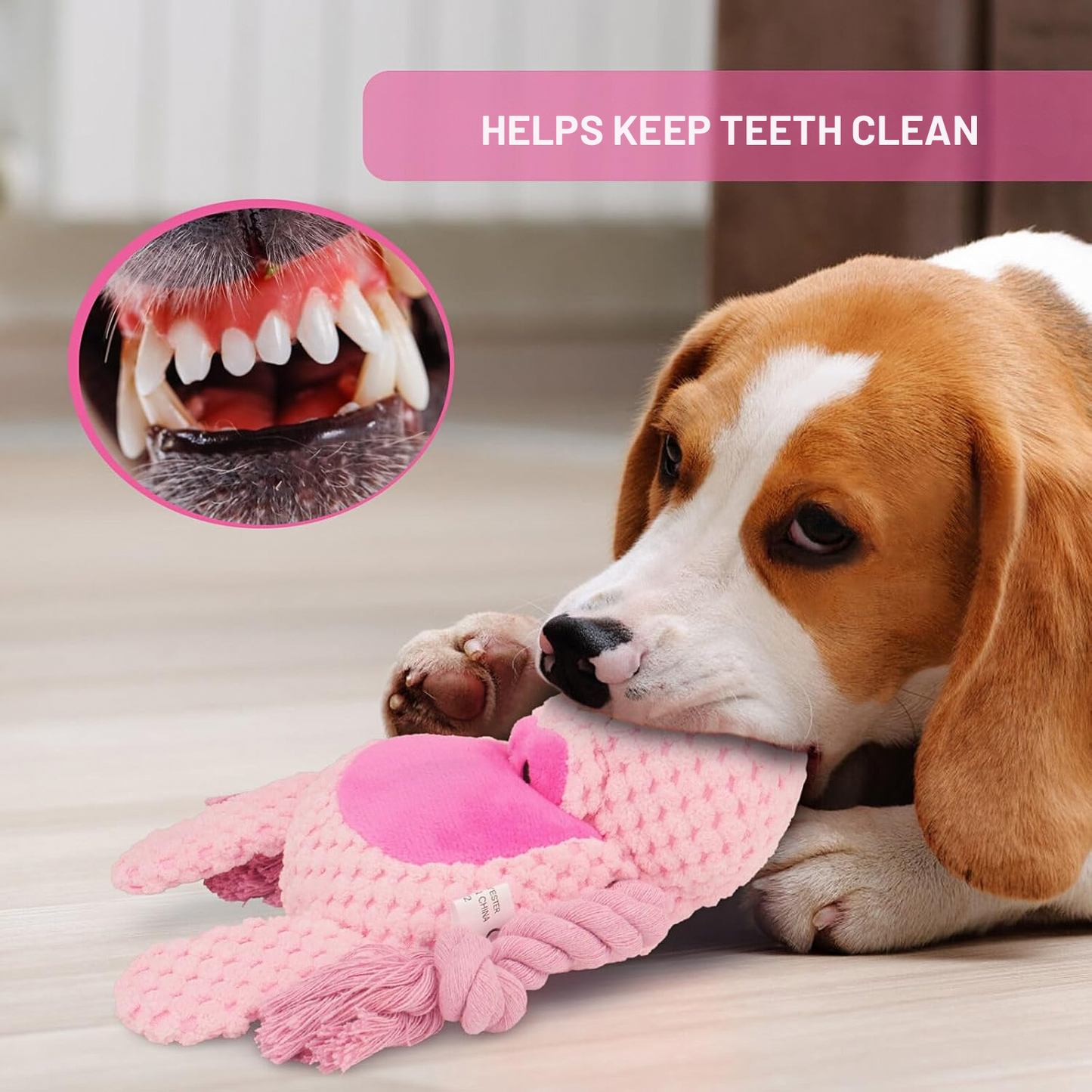 Bacon Buddy - Interactive Rope Plush Toy