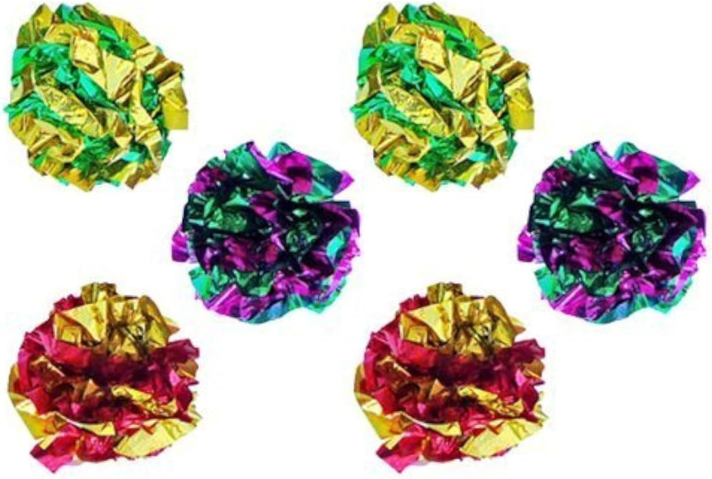 Crinkle Balls Cat Toys