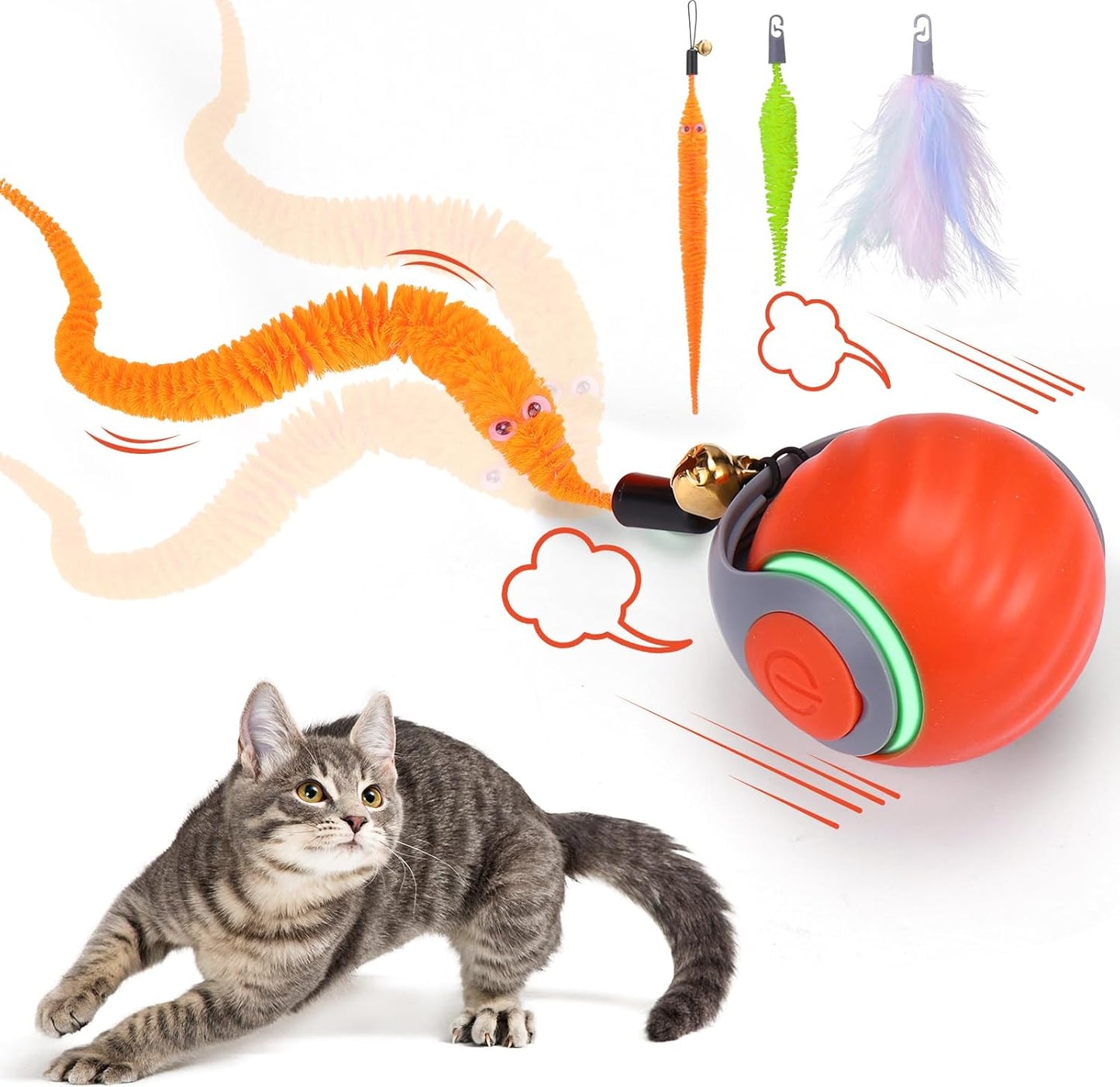 Interactive Cat Toy Ball
