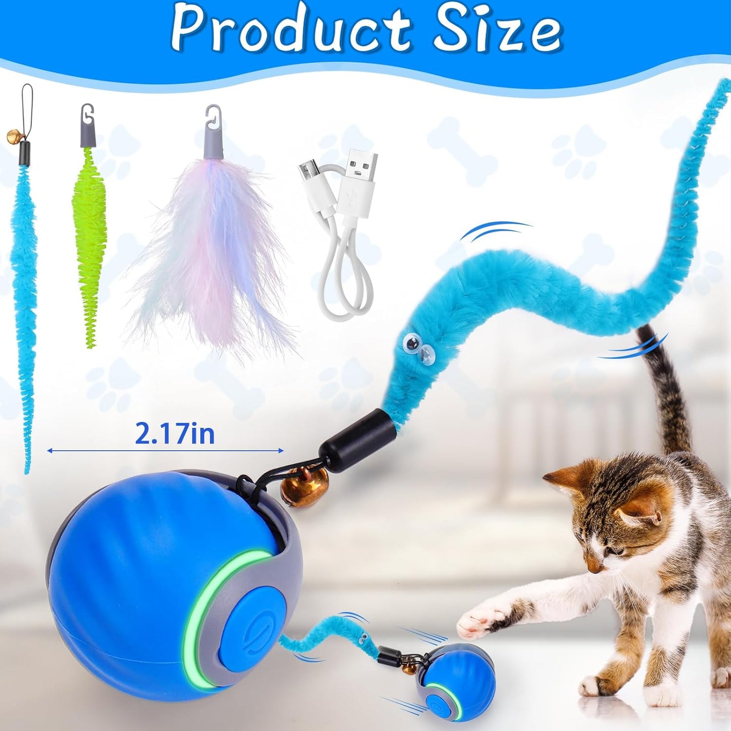 Interactive Cat Toy Ball
