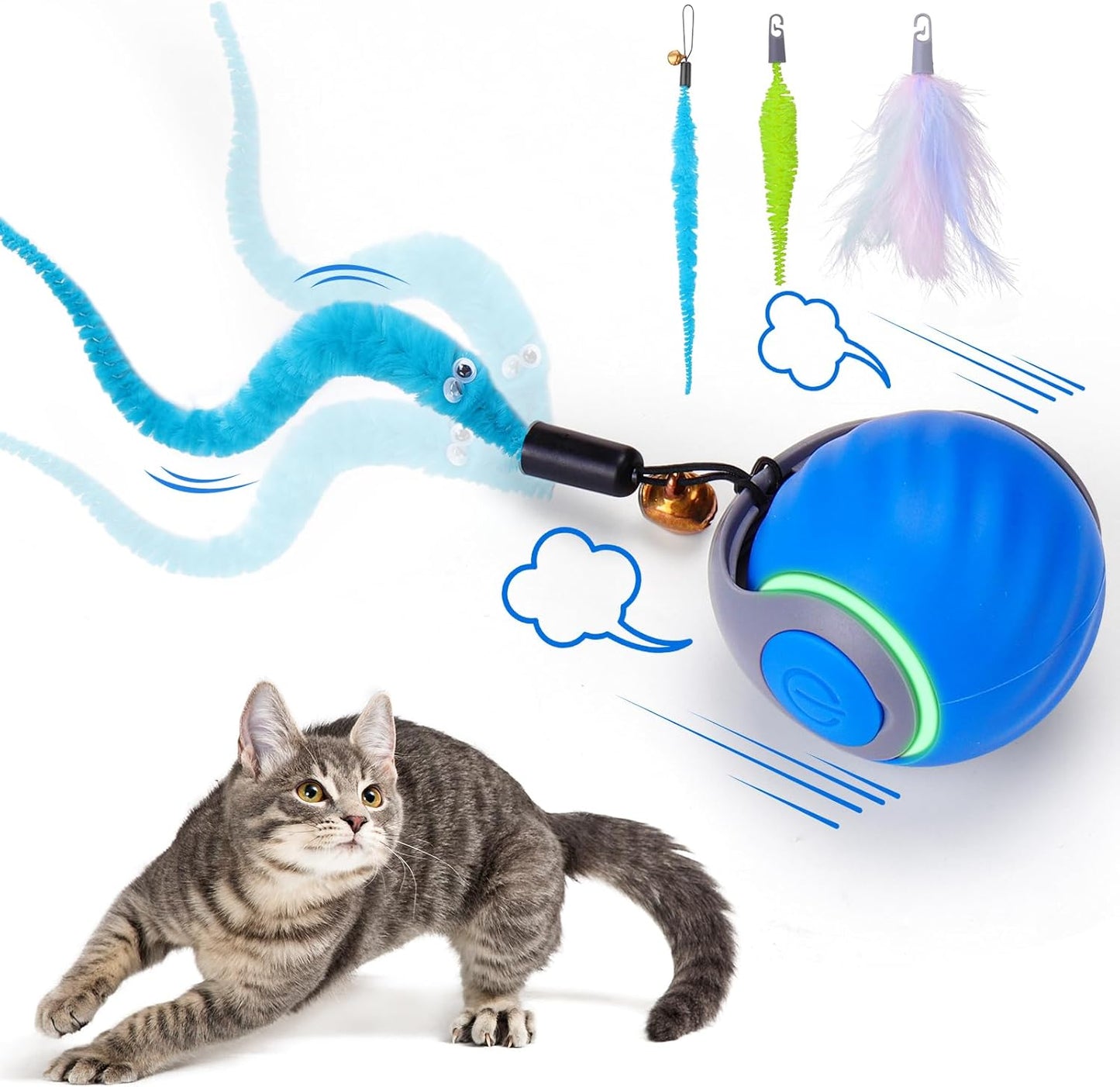 Interactive Cat Toy Ball